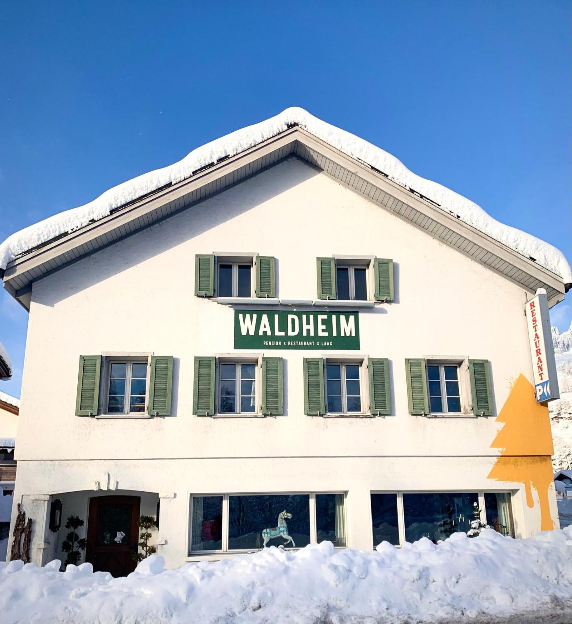 Waldheim Pension Laax Zewnętrze zdjęcie