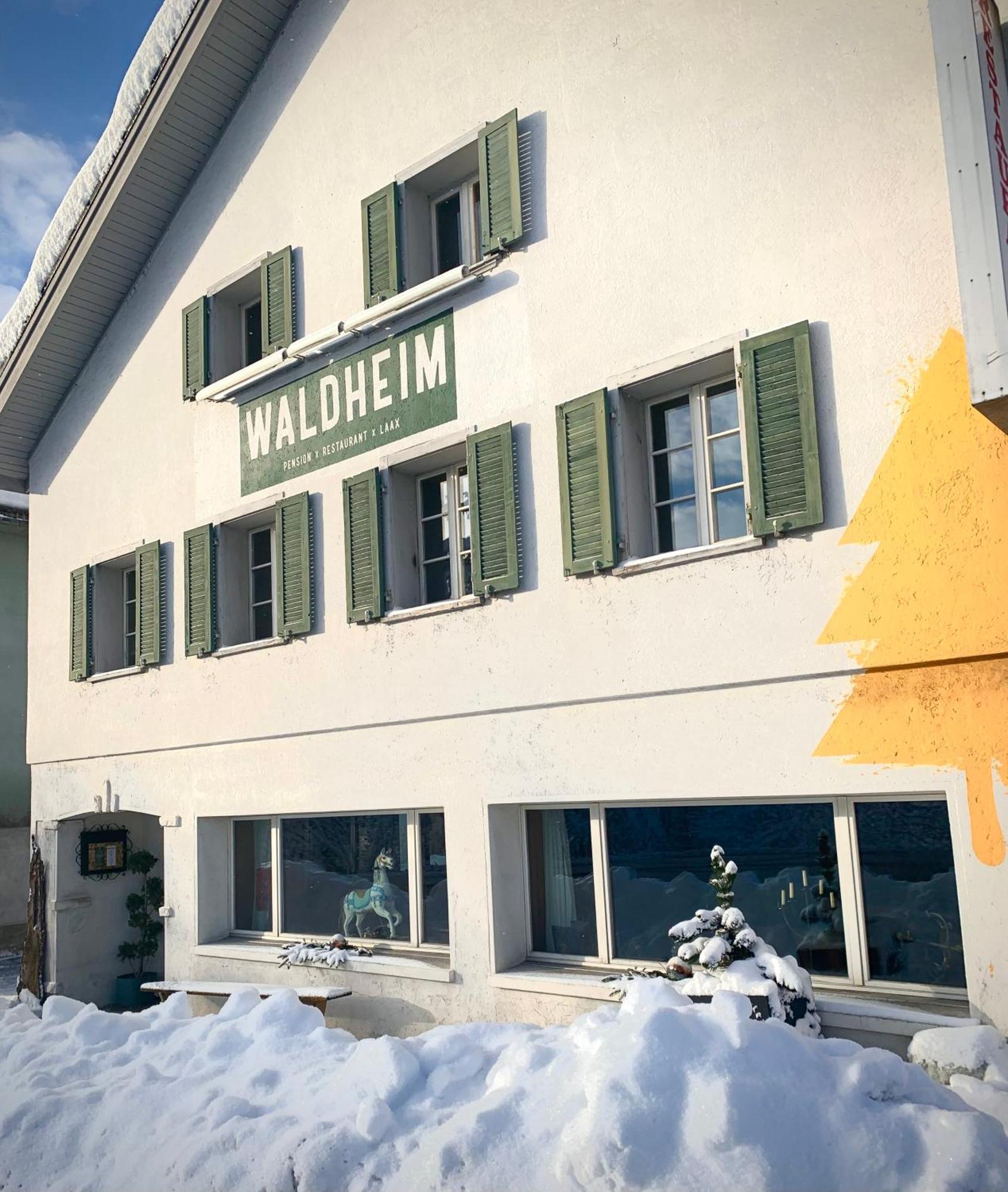 Waldheim Pension Laax Zewnętrze zdjęcie